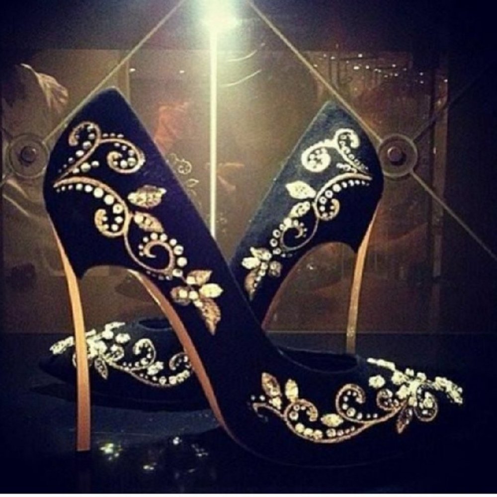 FSJ Women Sexy Stiletto High Heels Pumps Pointed T - Picture 1 of 10